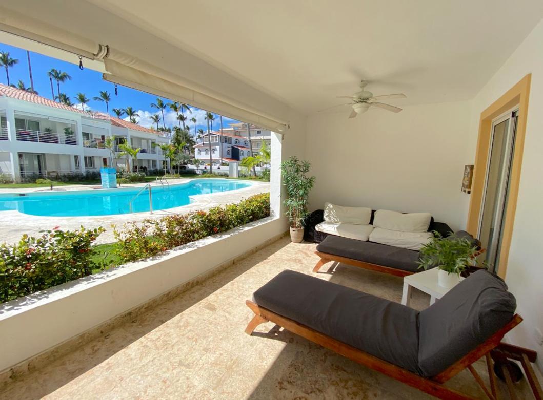 Blue Ocean Beachfront Villas & Apartments - Wifi, Pool, Bbq, Playa Los Corales Punta Cana Zewnętrze zdjęcie