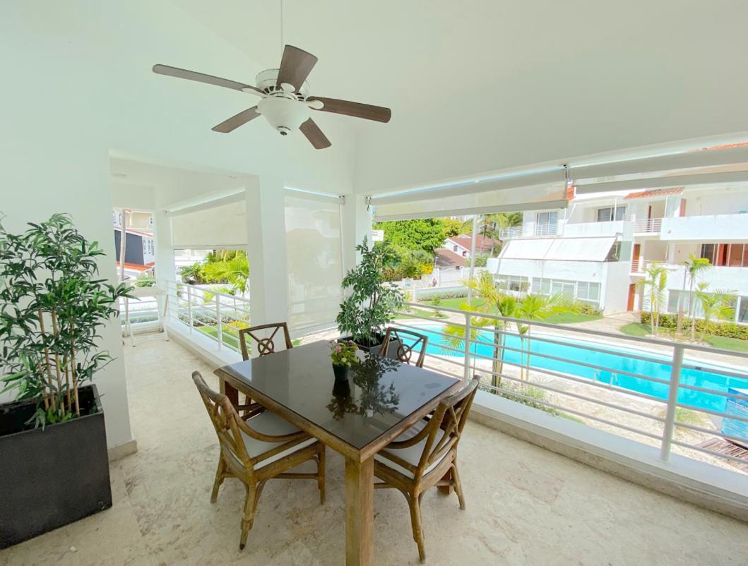 Blue Ocean Beachfront Villas & Apartments - Wifi, Pool, Bbq, Playa Los Corales Punta Cana Zewnętrze zdjęcie